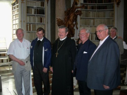 Stiftsführung in Admont durch Abt Hubl © Mag. Anneliese Handlechner