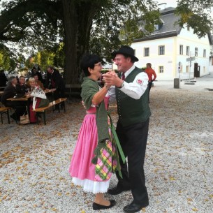Mattseer beim Tanzbein-schwingen! © Pfarre Mattsee