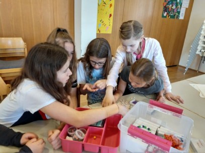 mit Eifer bei der Arbeit © M. Löffelberger