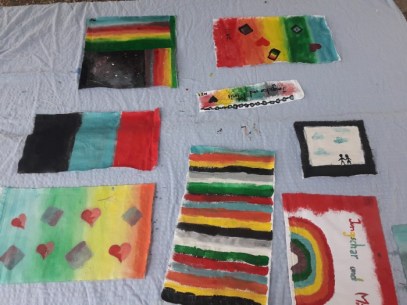 unsere neue Mini- und JS-Fahne © M. Löffelberger