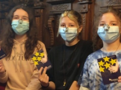 Sternekehsausstecher der Erzdiözese schmücken auch die Nasen! © Pfarre Mattsee