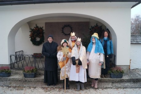 Heuer begleiteten uns lauter Eltern © Josef Hofbauer
