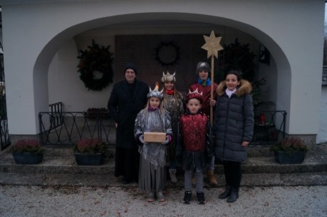 Geschwister und Cousine © Josef Hofbauer
