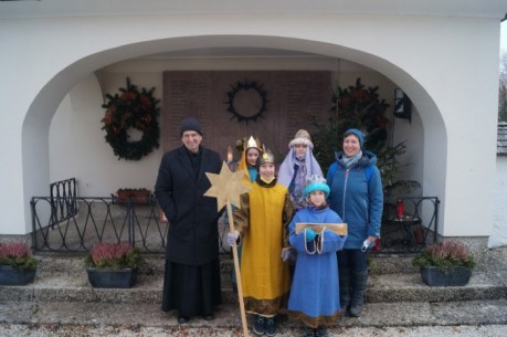 Freudige Sternsinger © Josef Hofbauer