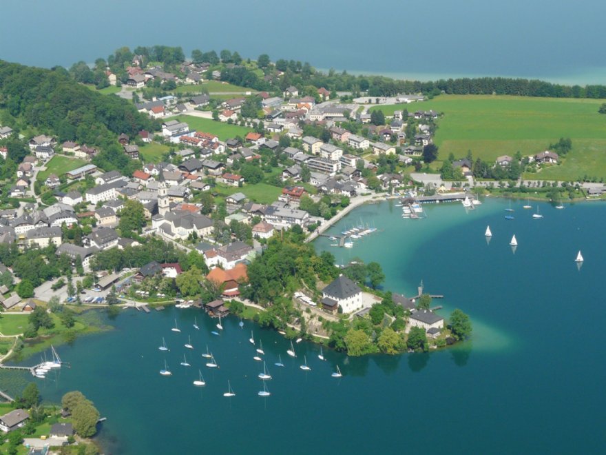 Panorama Stift Mattsee © Stift Mattsee