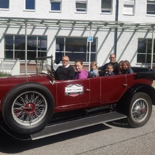 Danke, lieber Herr Chauffeur! © Löffelberger, Pfarre Mattsee