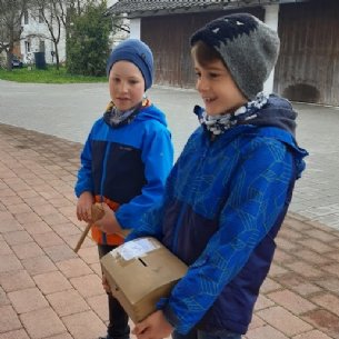 Jonas und Daniel © Löffelberger, Pfarre Mattsee