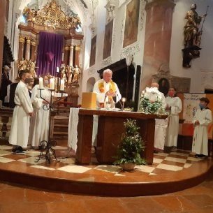 Die Ministranten als Jünger Jesu © Löffelberger, Pfarre Mattsee