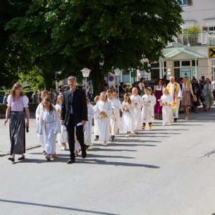Auf dem Weg zur Erstkommunion © Verena Brucker