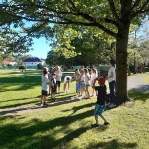 dann geht's weiter mit Spielen in der Weyerbucht &copy; M. Löffelberger