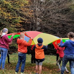anschließendes Spiel auf dem Buchberg &copy; Löffelberger