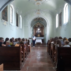 Gemeinsame Dankandacht mit Pfarrgemeinderätin Gisela Hartinger © Löffelberger