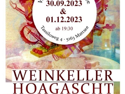 Hoagascht im Weinkeller Stift Mattsee