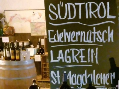 Neue Südtiroler Weine im Weinkeller!