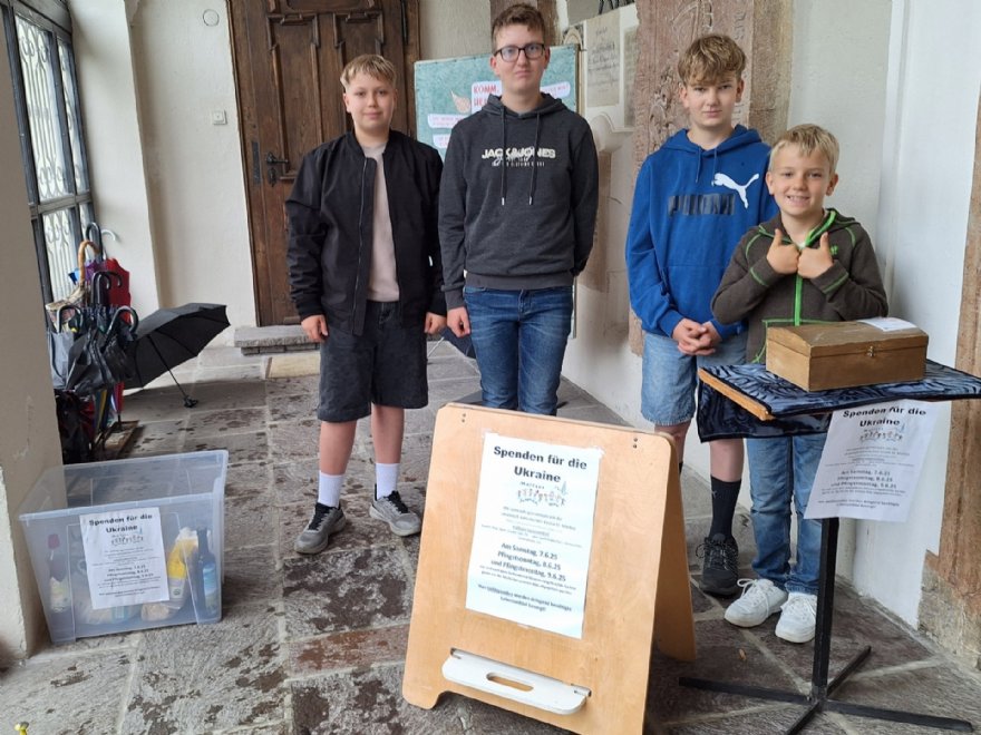 Ukrainesammlung 2026 © Pfarre_ML