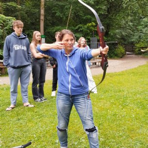 Maria im vollen Einsatz &copy; M. Löffelberger