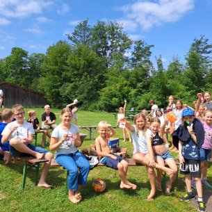 Preise bei der Lagerolympiade &copy; Maria Löffelberger