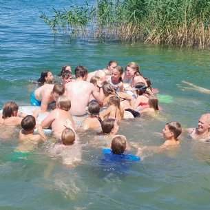 So schön ist das Baden im Grabensee &copy; Maria Löffelberger