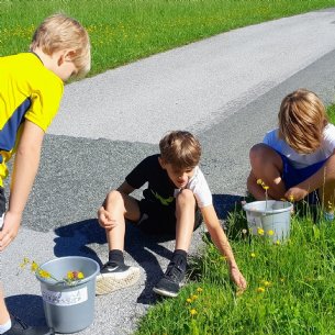 Im Sitzen geht`s auch! &copy; M. Löffelberger