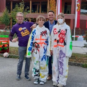 Besuch von Herrn Bürgermeister &copy; M. Löffelberger