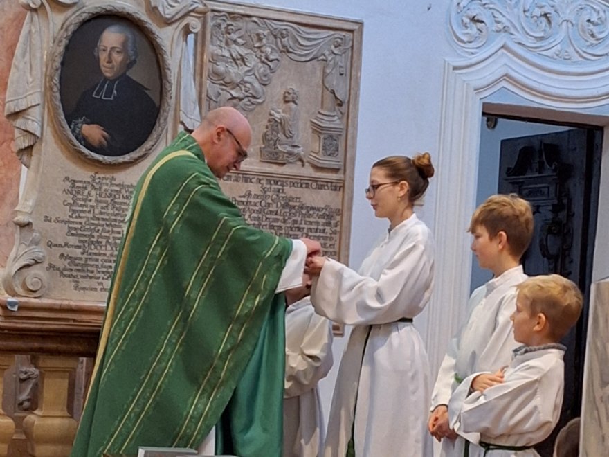 Ministrantenarbeit © Pfarre_Löffelberger