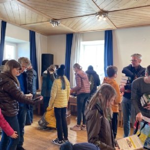 Bücherflohmarkt 2024 &copy; Bib_SchwaigerS