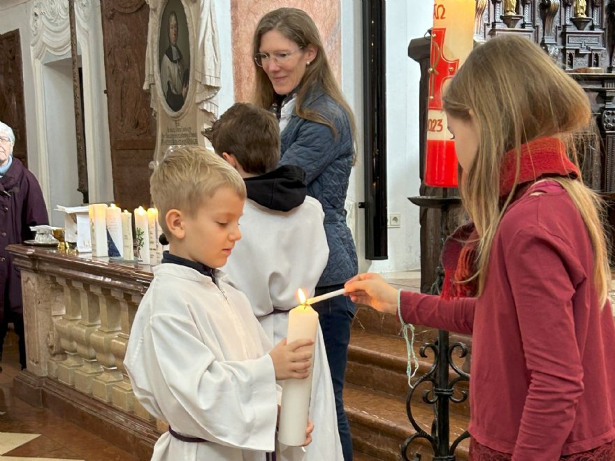Erstkommunion-Vorstellungsgottesdienst 2024 © LaimerC