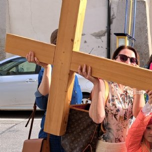 Kinderkreuzweg am Karfreitag © Pfarre Mattsee, Hartinger
