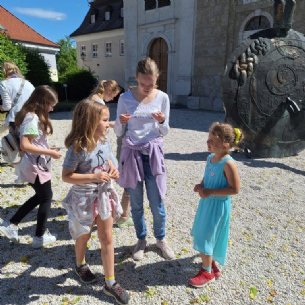 Rätselralley um und durch die Kirche &copy; Pfarre_ML