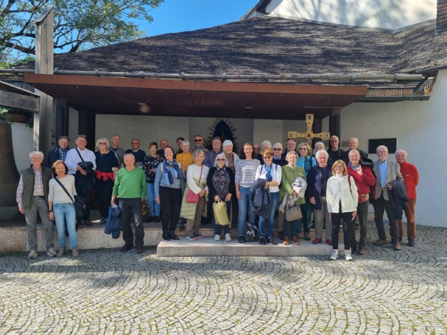 Gruppenfoto in Maria Stein © Anneliese Handlechner