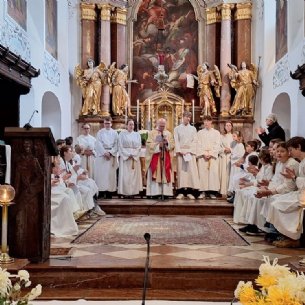 7 Minis werden bedankt und verabschiedet © Pfarre Mattsee-Löffelberger