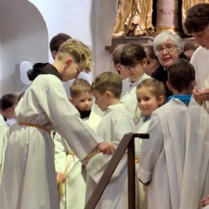 Einkleidung © Pfarre Mattsee-Löffelberger