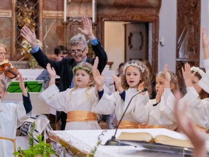 Gottesdienst mit den Erstkommunionkindern