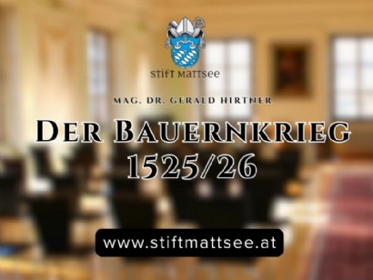 Vortrag: Der Bauernkrieg von 1525/26