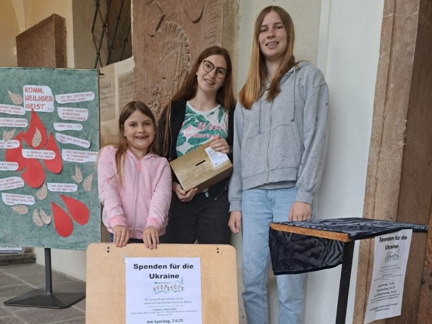 Ukrainesammlung © Pfarre_ML