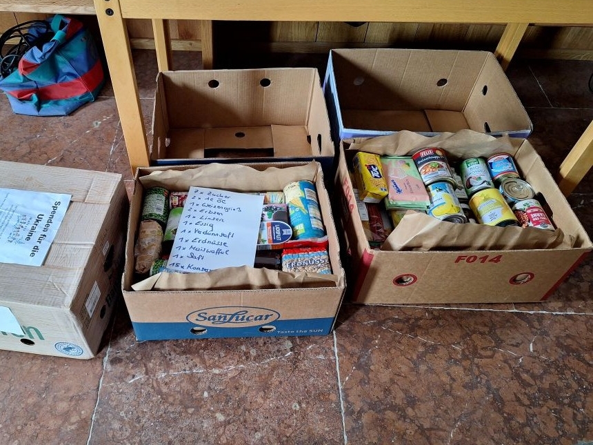 Ukrainesammlung © Pfarre_ML