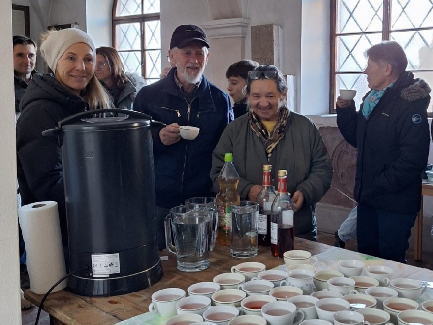 Ministrantenaufnahme und - verabschiedung zu Christkönig © ML