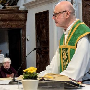 Gottesdienst mit der 100 jährigen Anna Rieder &copy; M.Maislinger