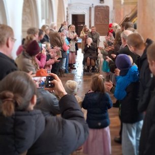 Gottesdienst mit der 100 jährigen Anna Rieder &copy; ML
