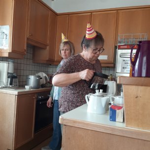 Faschingspfarrkaffee des Sozialkreises &copy; EL