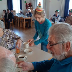 Faschingspfarrkaffee des Sozialkreises &copy; EL