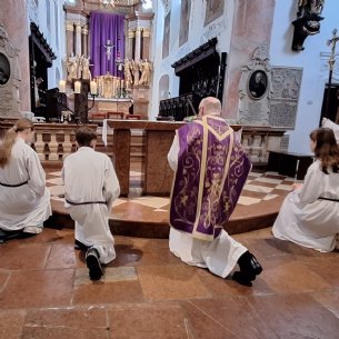 Ministrantendienst am 1. Fastensonntag