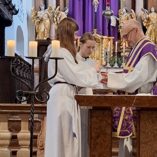 Ministrantendienst am 1. Fastensonntag &copy; ML
