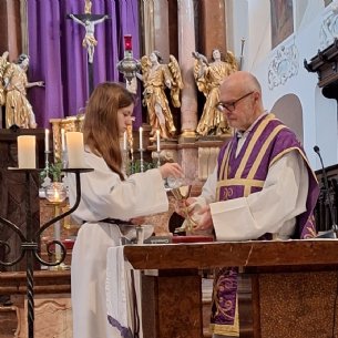 Ministrantendienst am 1. Fastensonntag &copy; ML