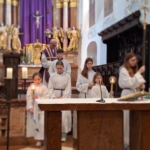 Ministrantendienst am 1. Fastensonntag &copy; ML