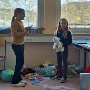 Bücherflohmarkt 2026 in der Mittelschule Mattsee &copy; ML