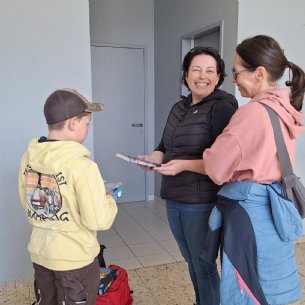 Bücherflohmarkt 2026 in der Mittelschule Mattsee &copy; ML
