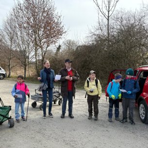 Müllsammeln der Minis- und Jungscharkinder &copy; M.L.