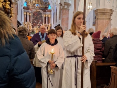Unsere Ministranten sind bei jedem Fest in Aktion