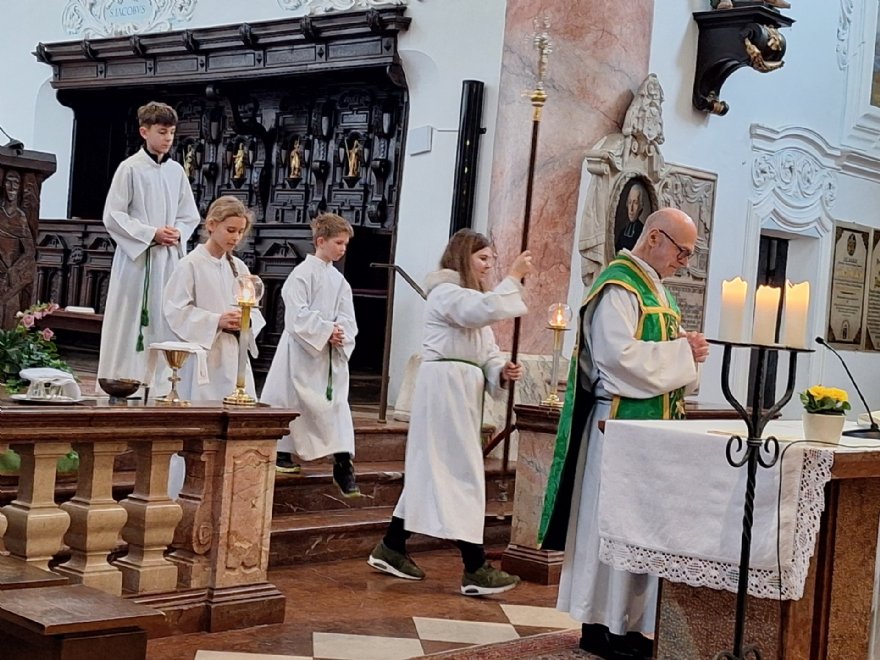 Ministranten in Aktion &copy; M.L.